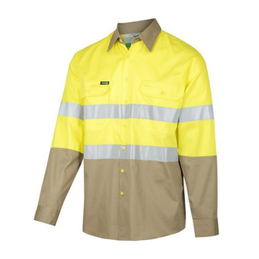 Picture of HI-VIS LIGHTWEIGHT LONG SLEEVE TAPED SHIRT